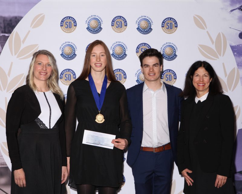 Marilou Duvernay-Tardif récompensée par le Club de la médaille d’or